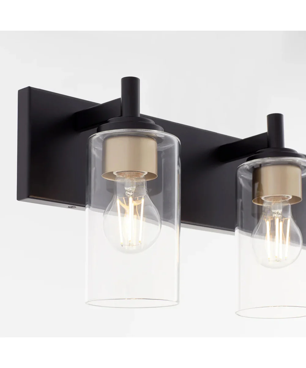 Fallstaff 3-light Bath Vanity Light Matte Black - Image 6