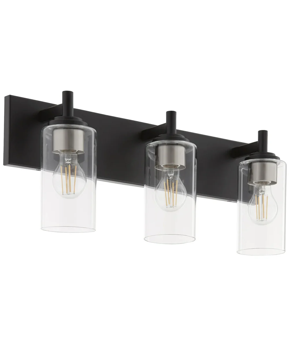 Fallstaff 3-light Bath Vanity Light Matte Black - Image 7