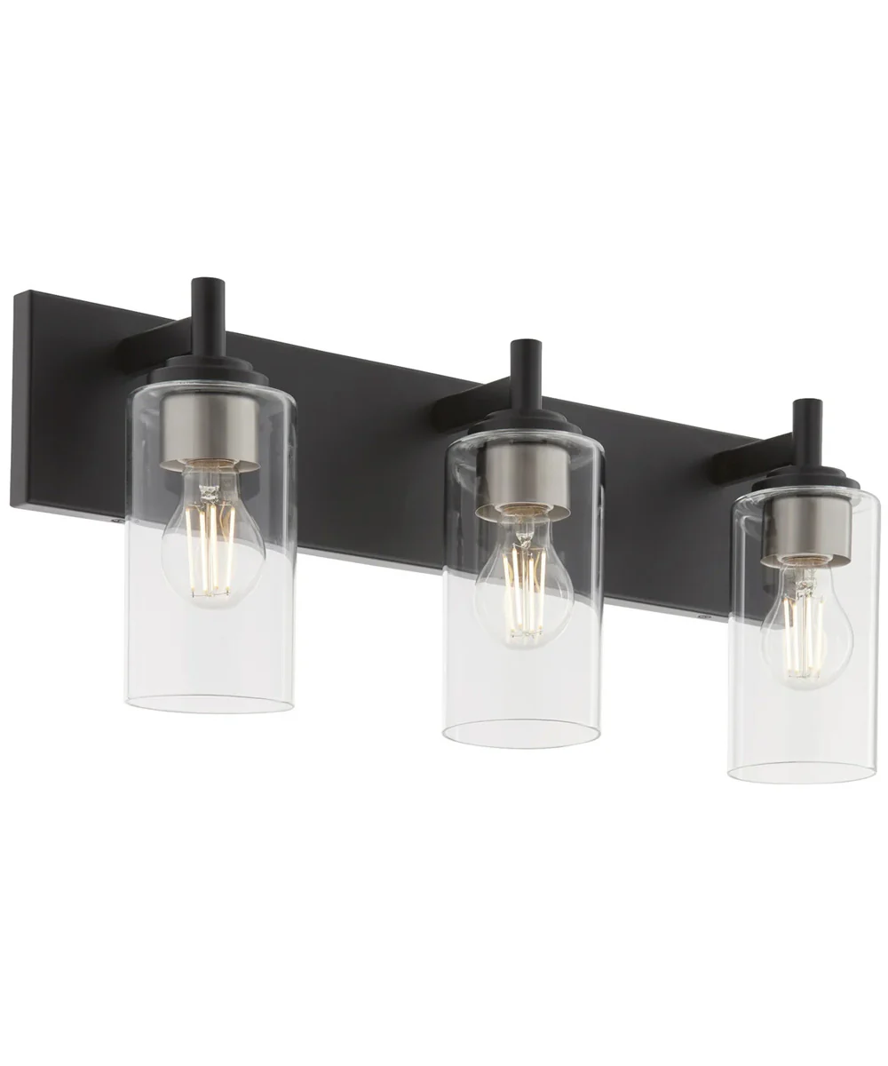 Fallstaff 3-light Bath Vanity Light Matte Black - Image 8