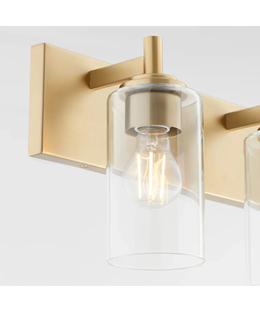 Fallstaff 4-light Bath Vanity Light Aged Brass - Image 3