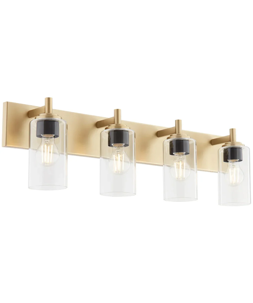 Fallstaff 4-light Bath Vanity Light Aged Brass - Image 8