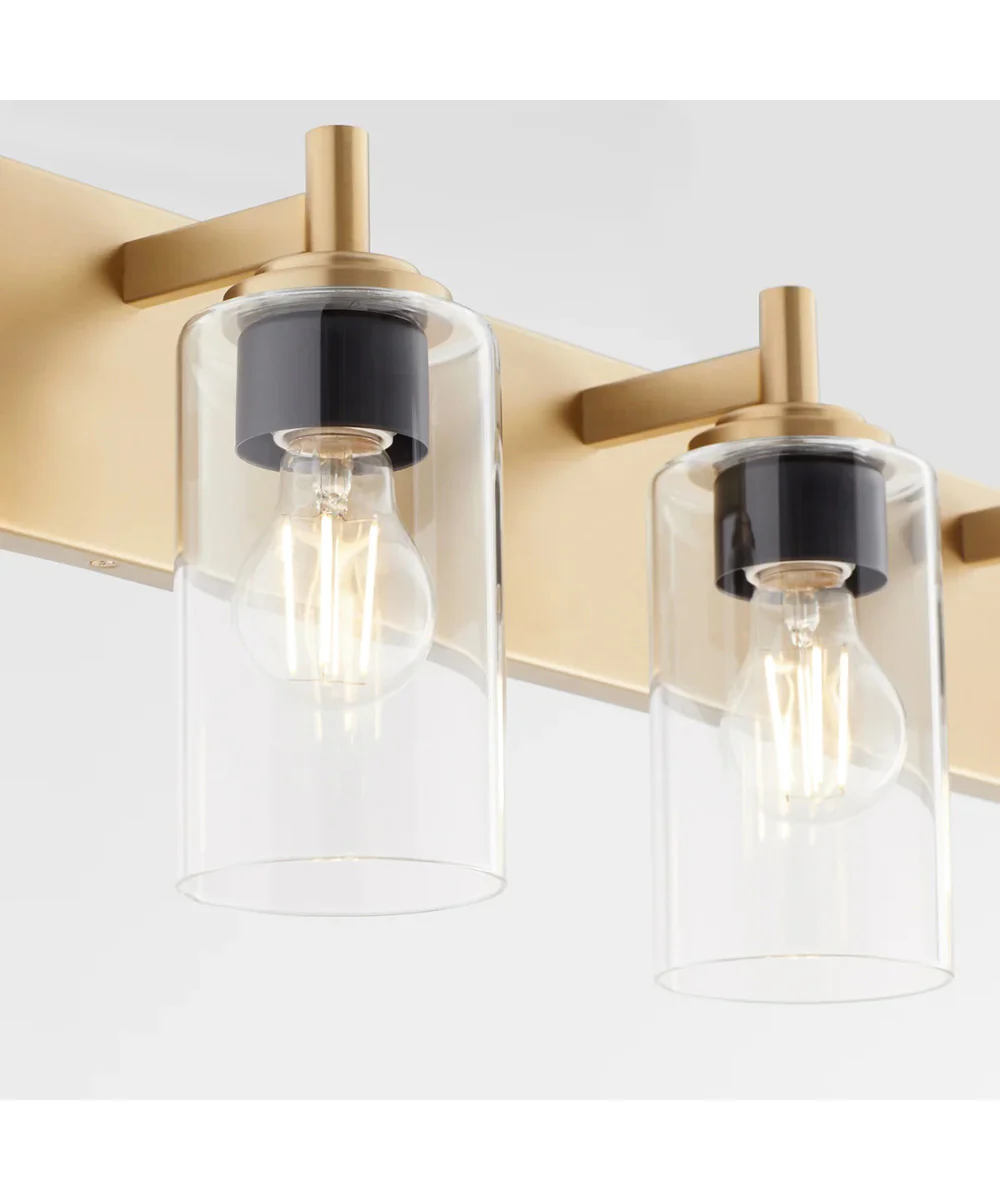 Fallstaff 4-light Bath Vanity Light Aged Brass - Image 9