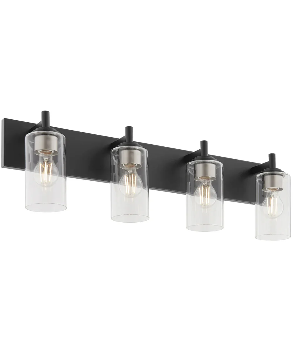 Fallstaff 4-light Bath Vanity Light Matte Black - Image 5