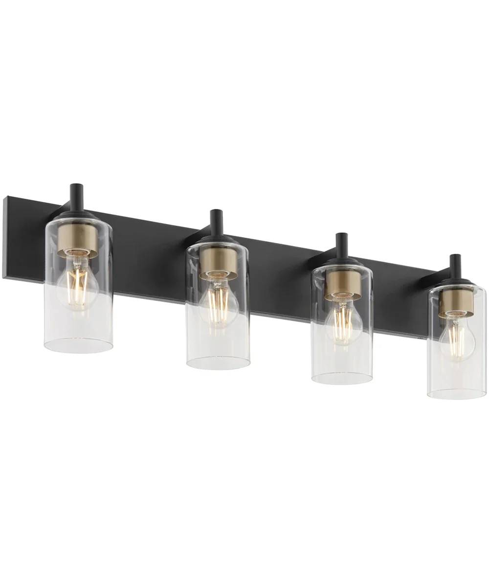 Fallstaff 4-light Bath Vanity Light Matte Black - Image 8