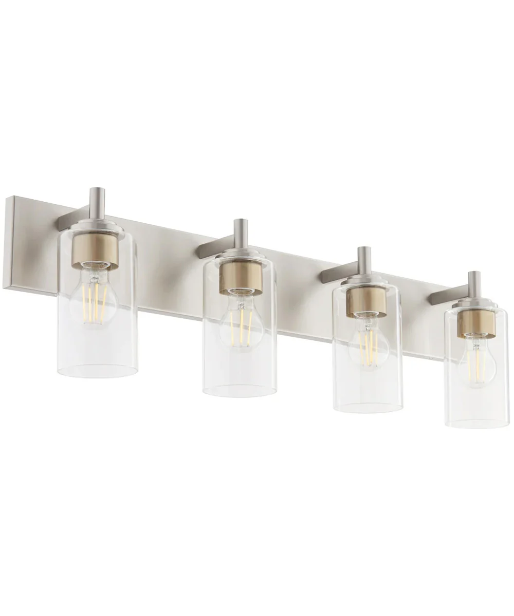 Fallstaff 4-light Bath Vanity Light Satin Nickel - Image 7