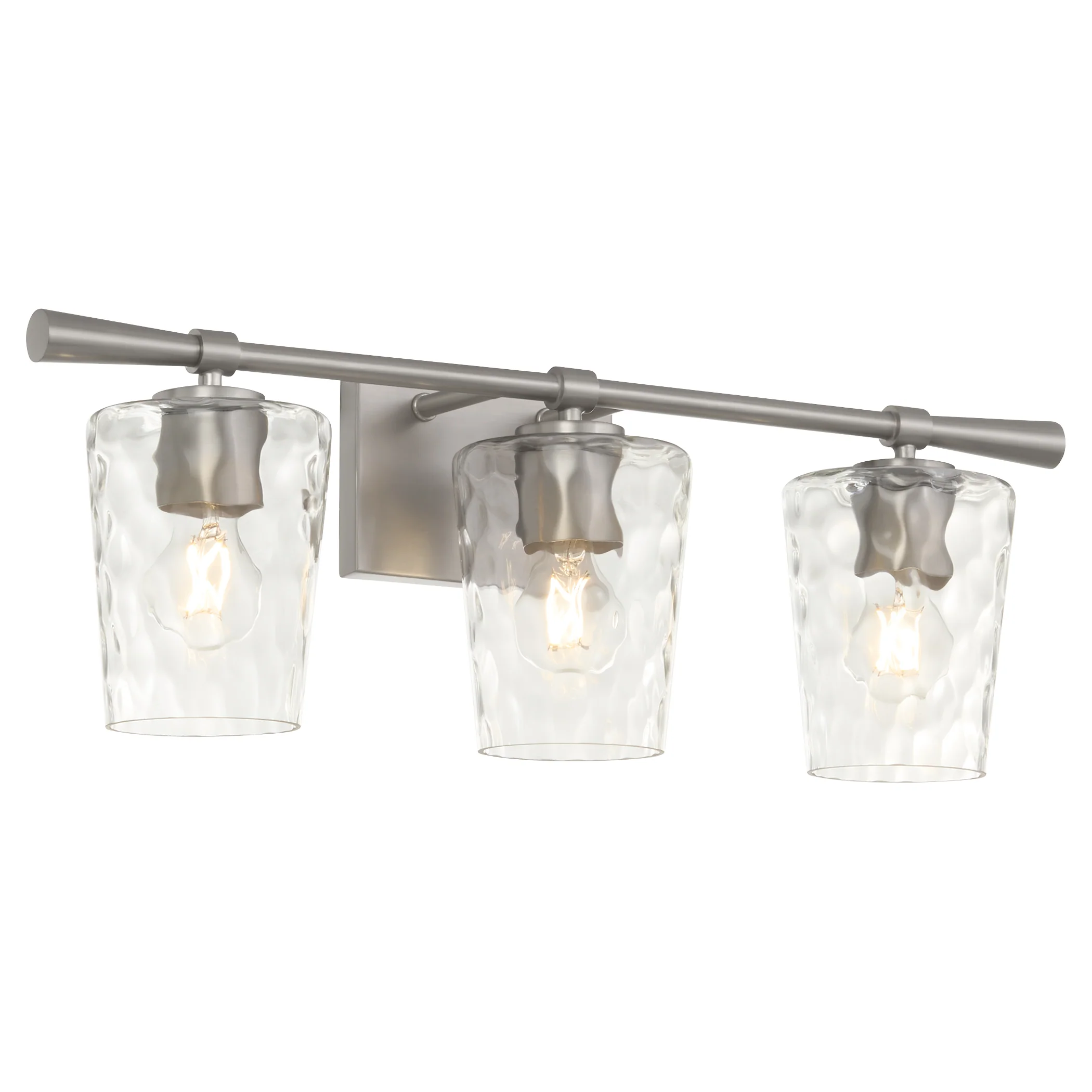 Goodwin 3-light Bath Vanity Light Satin Nickel - Image 2