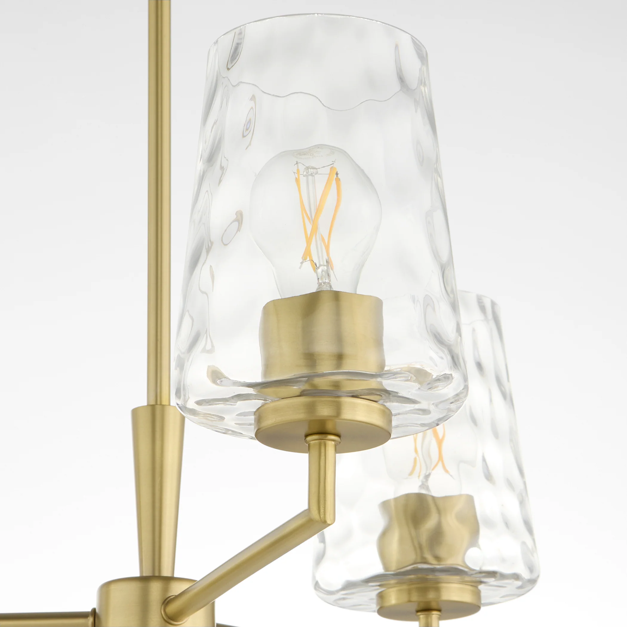 Goodwin 3-light Chandelier Aged Brass - Image 3