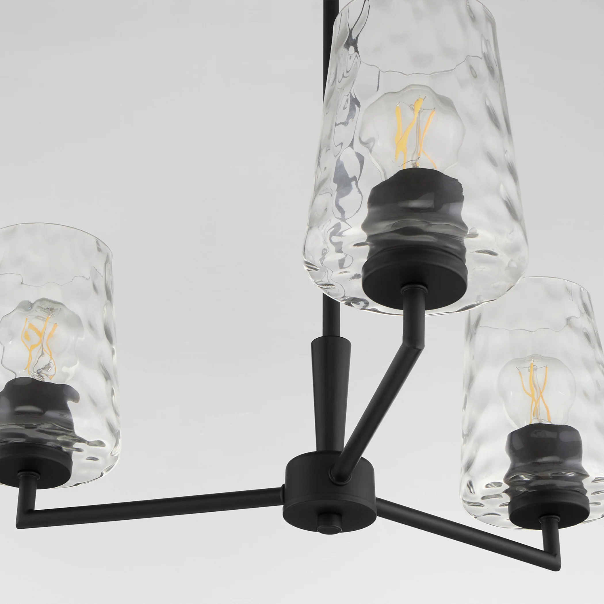 Goodwin 3-light Chandelier Matte Black - Image 4