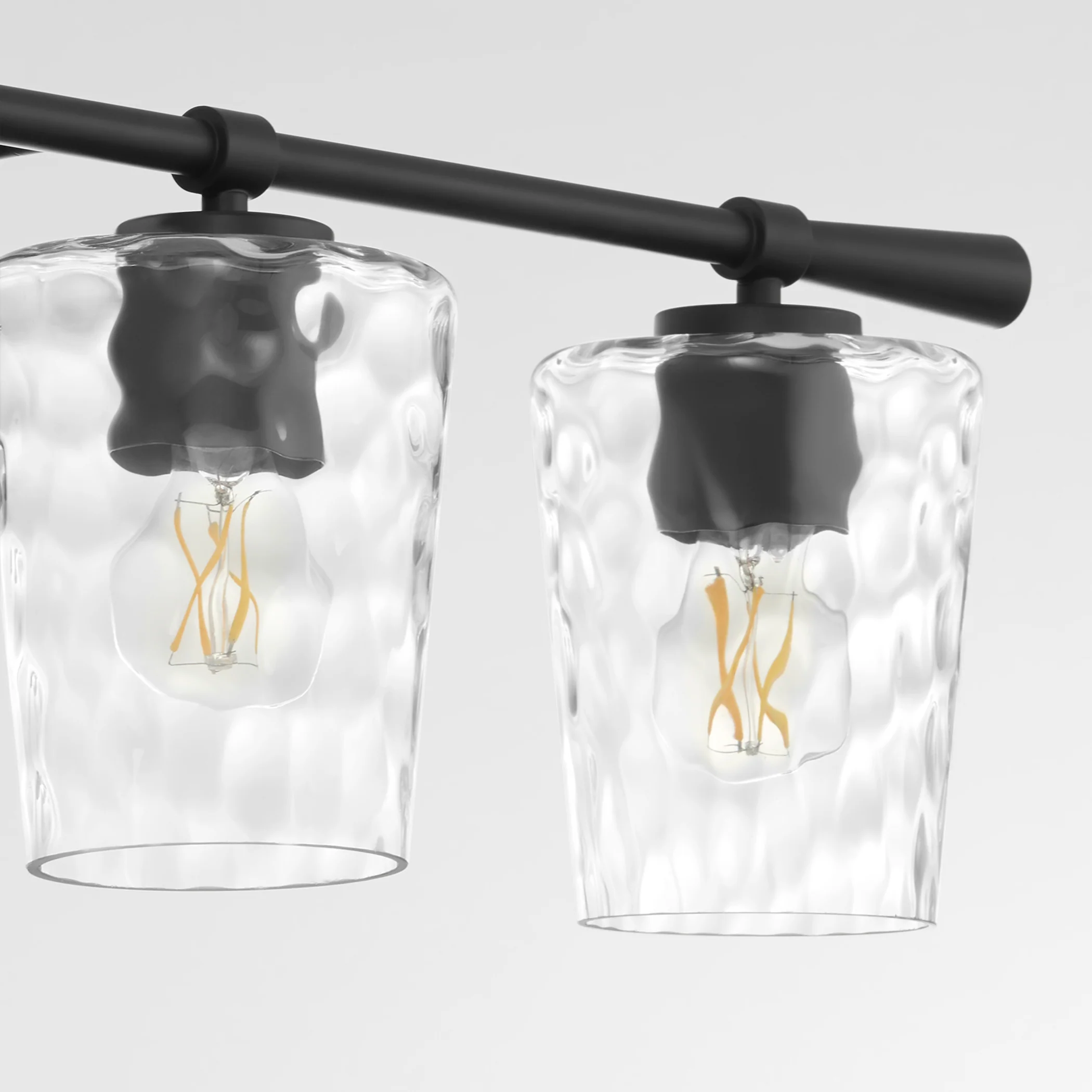 Goodwin 4-light Bath Vanity Light Matte Black - Image 3