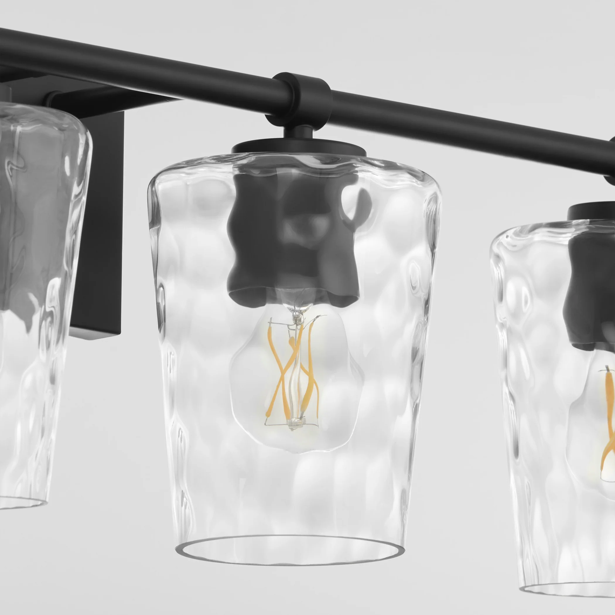 Goodwin 4-light Bath Vanity Light Matte Black - Image 4