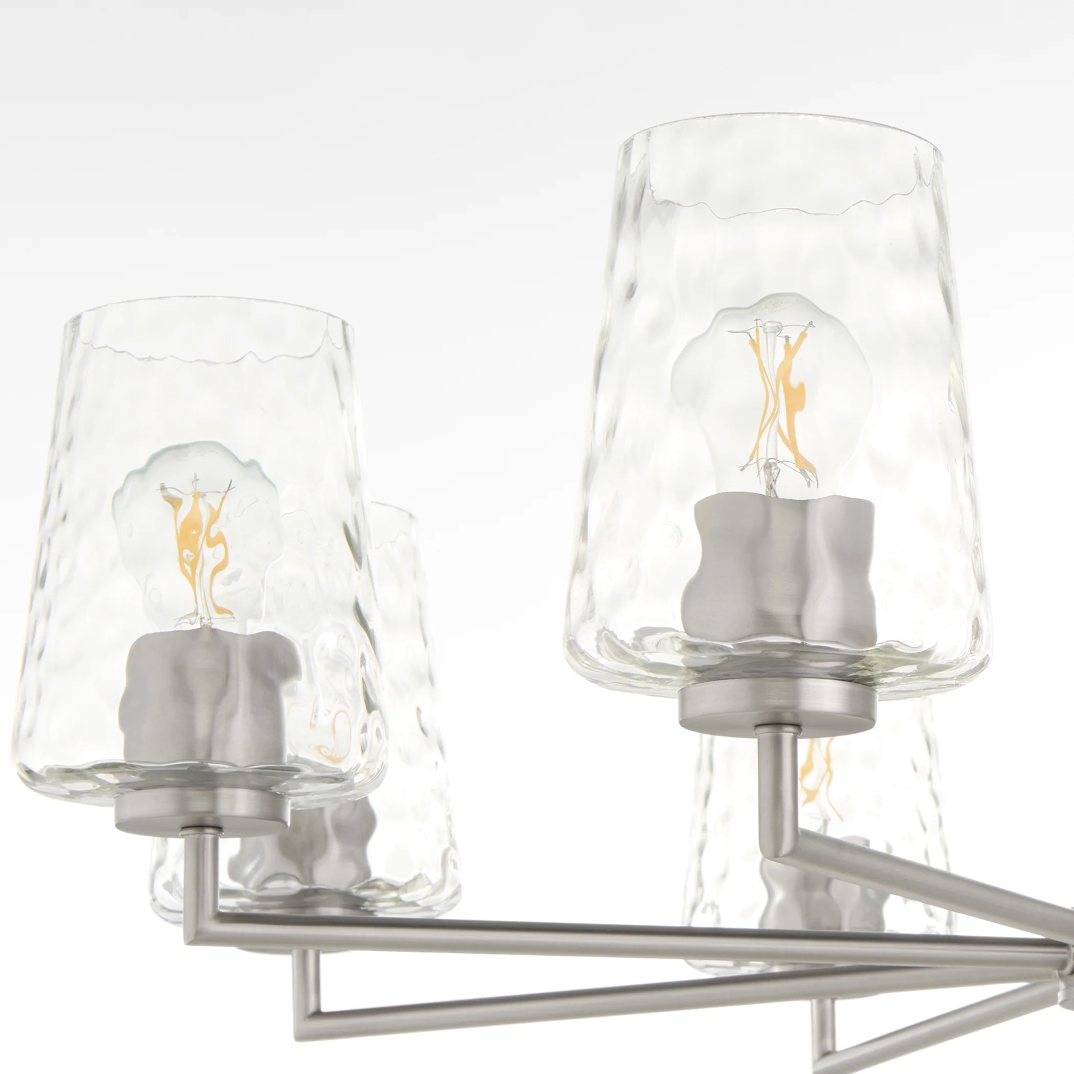 Goodwin 8-light Chandelier Satin Nickel - Image 3
