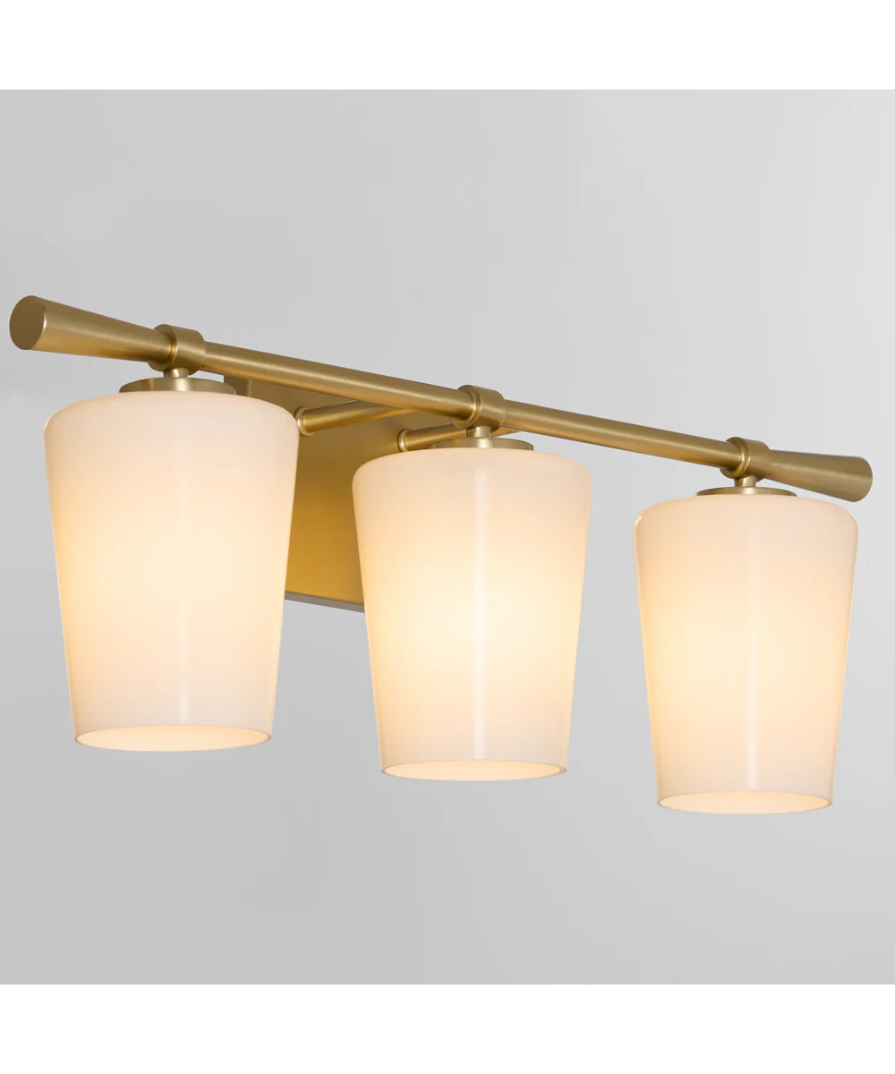 Goodwin Bath Vanity Light Aged Brass - Image 3