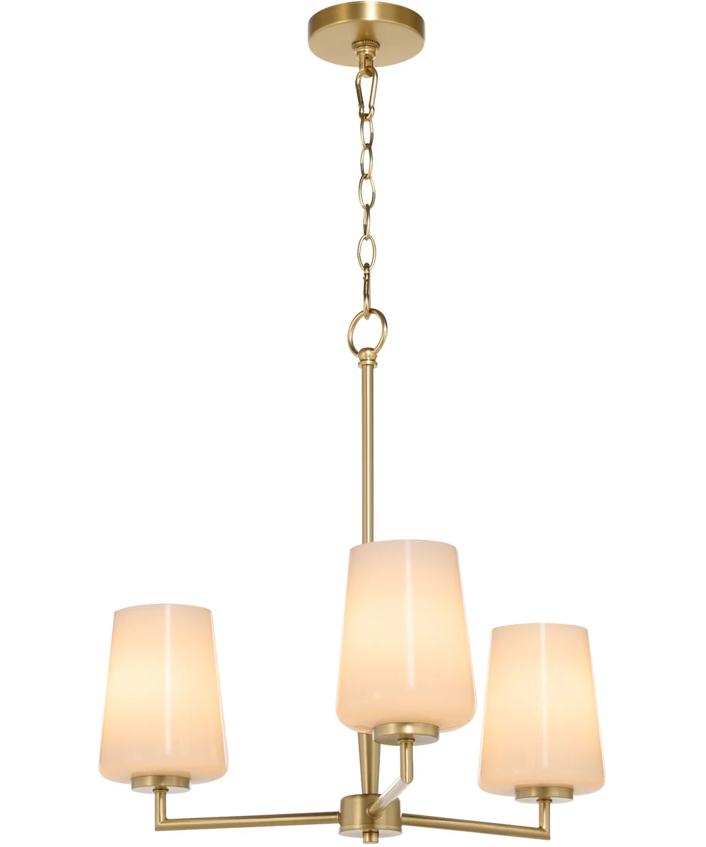 Goodwin Chandelier Aged Brass - Image 2