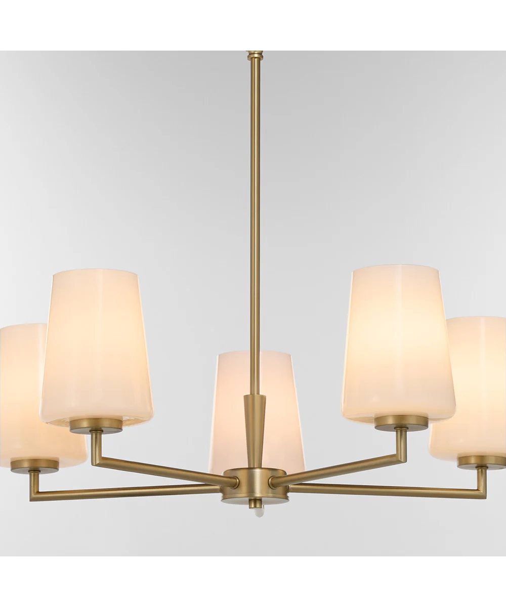 Goodwin Chandelier Aged Brass - Image 3