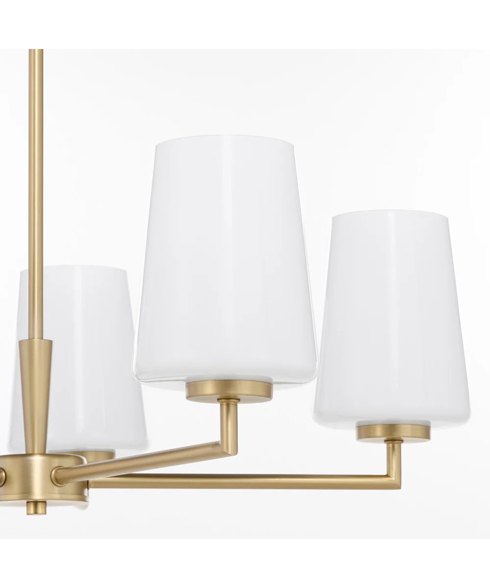 Goodwin Chandelier Aged Brass - Image 4