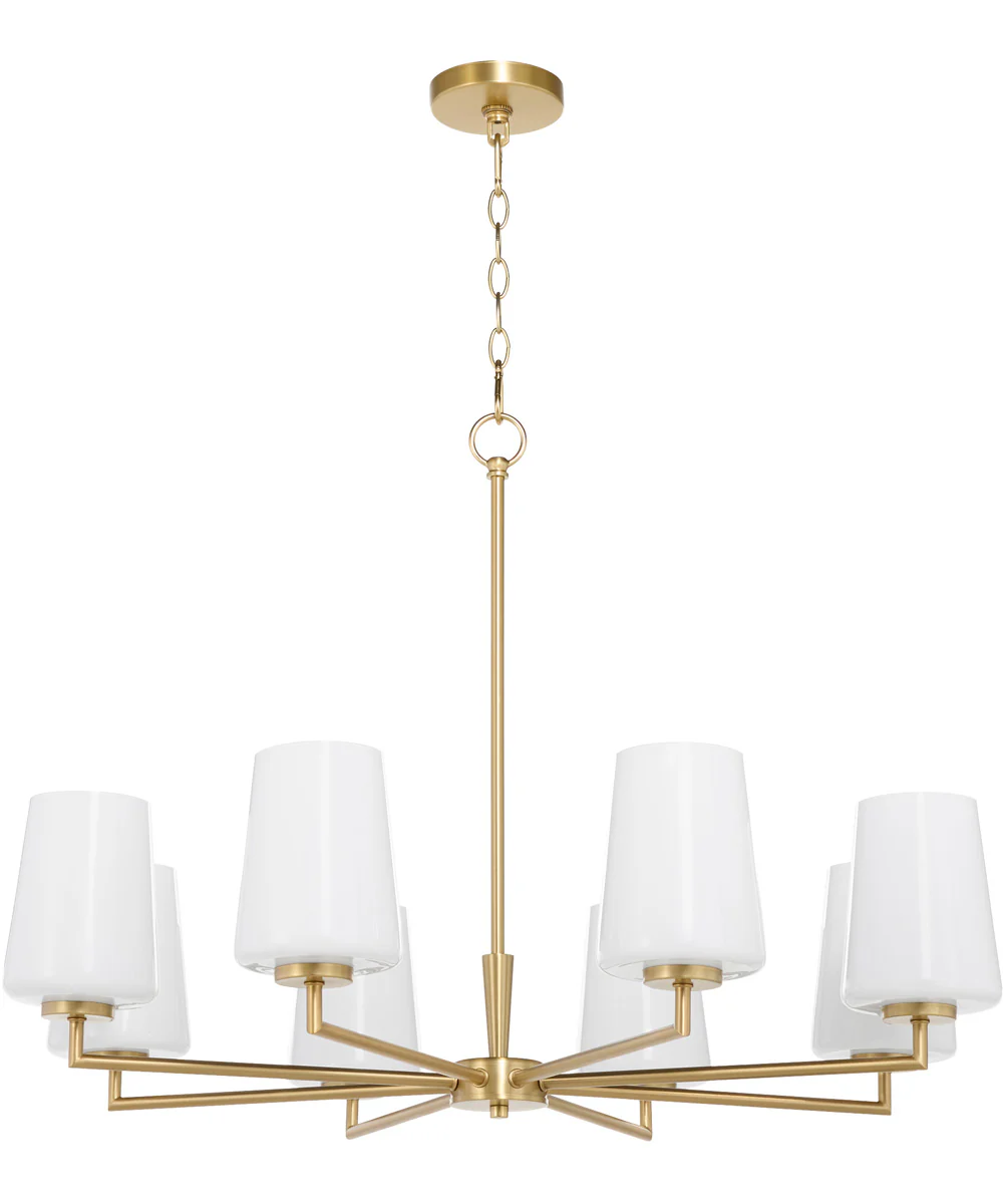 Goodwin Chandelier Aged Brass