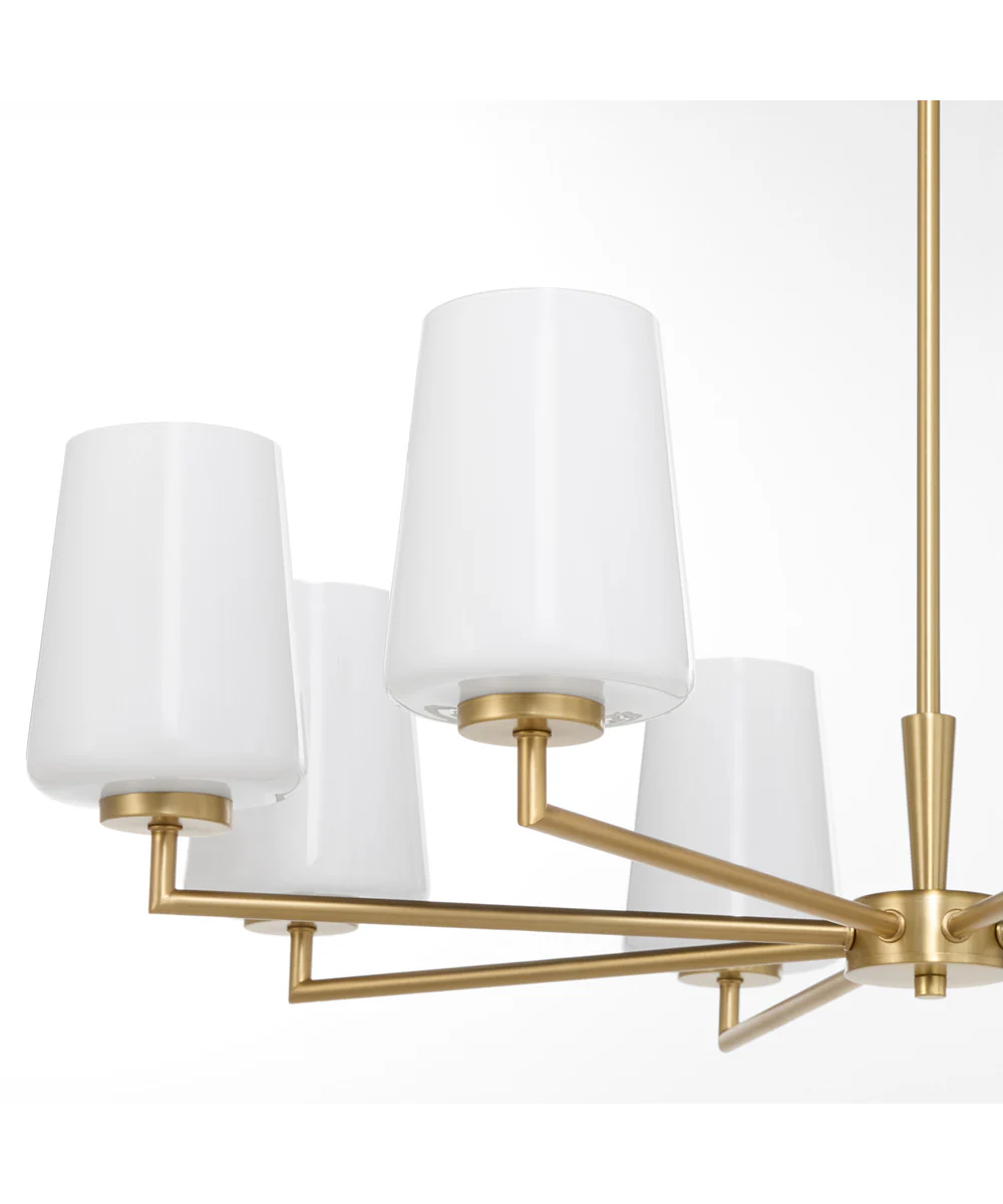 Goodwin Chandelier Aged Brass - Image 3