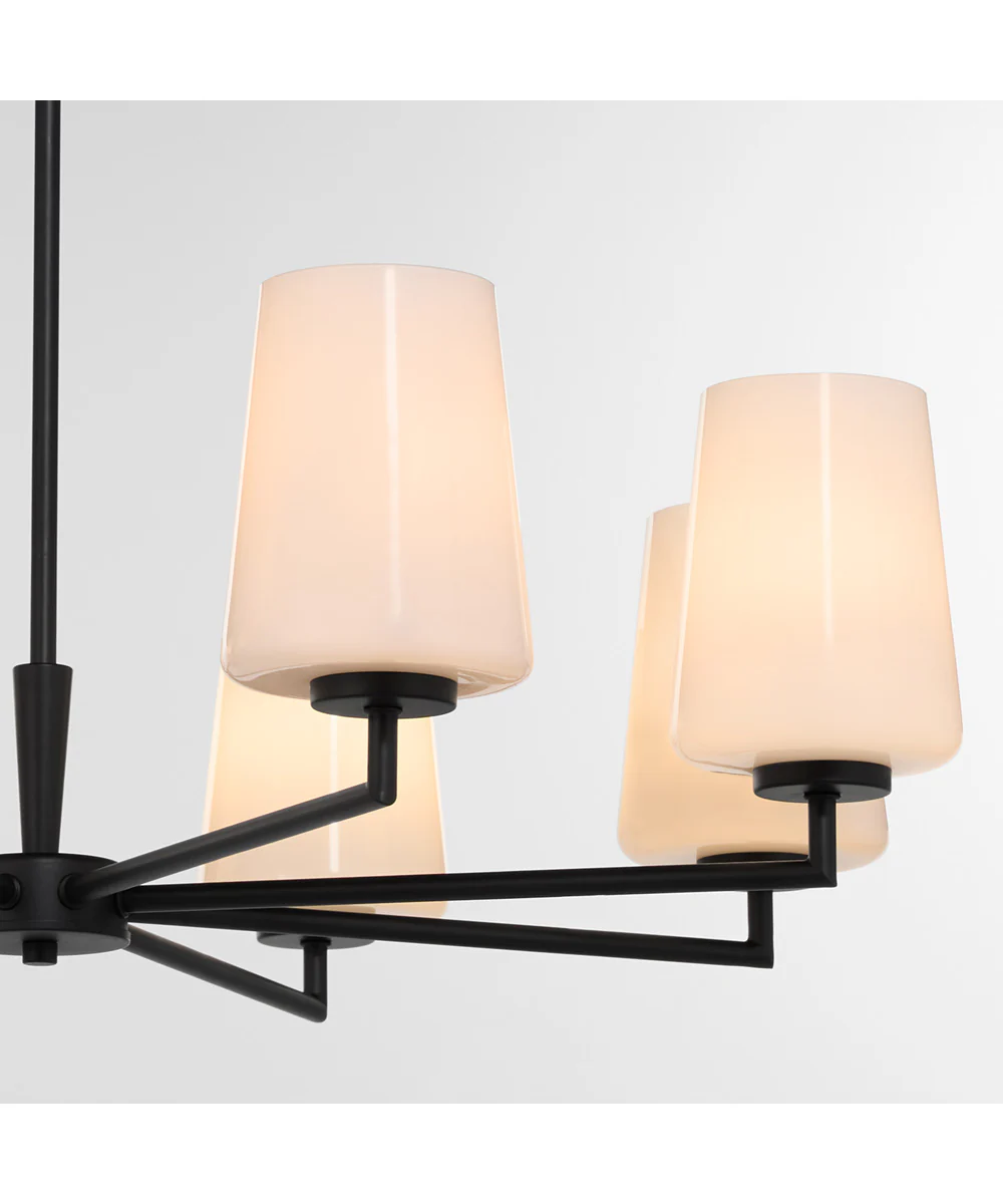 Goodwin Chandelier Matte Black - Image 3