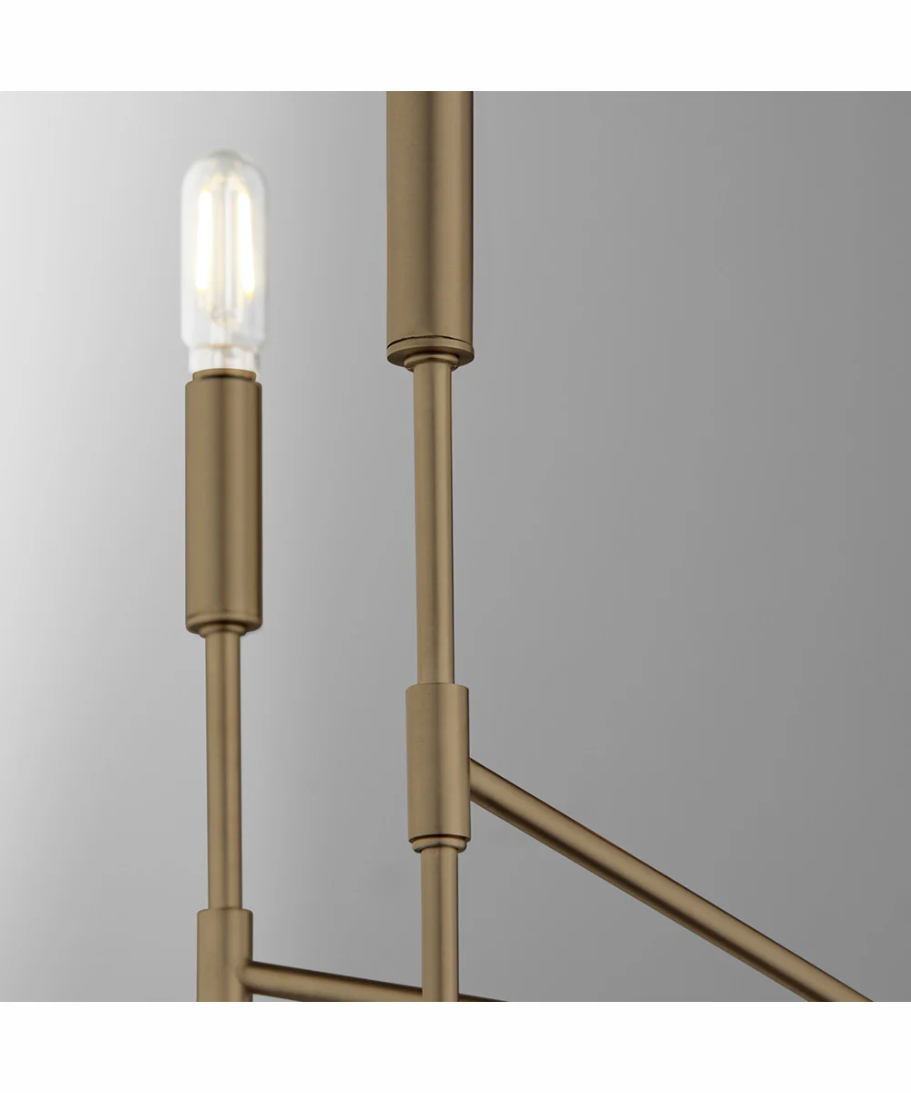 Hamilton 5-light Chandelier Dark Brass - Image 8