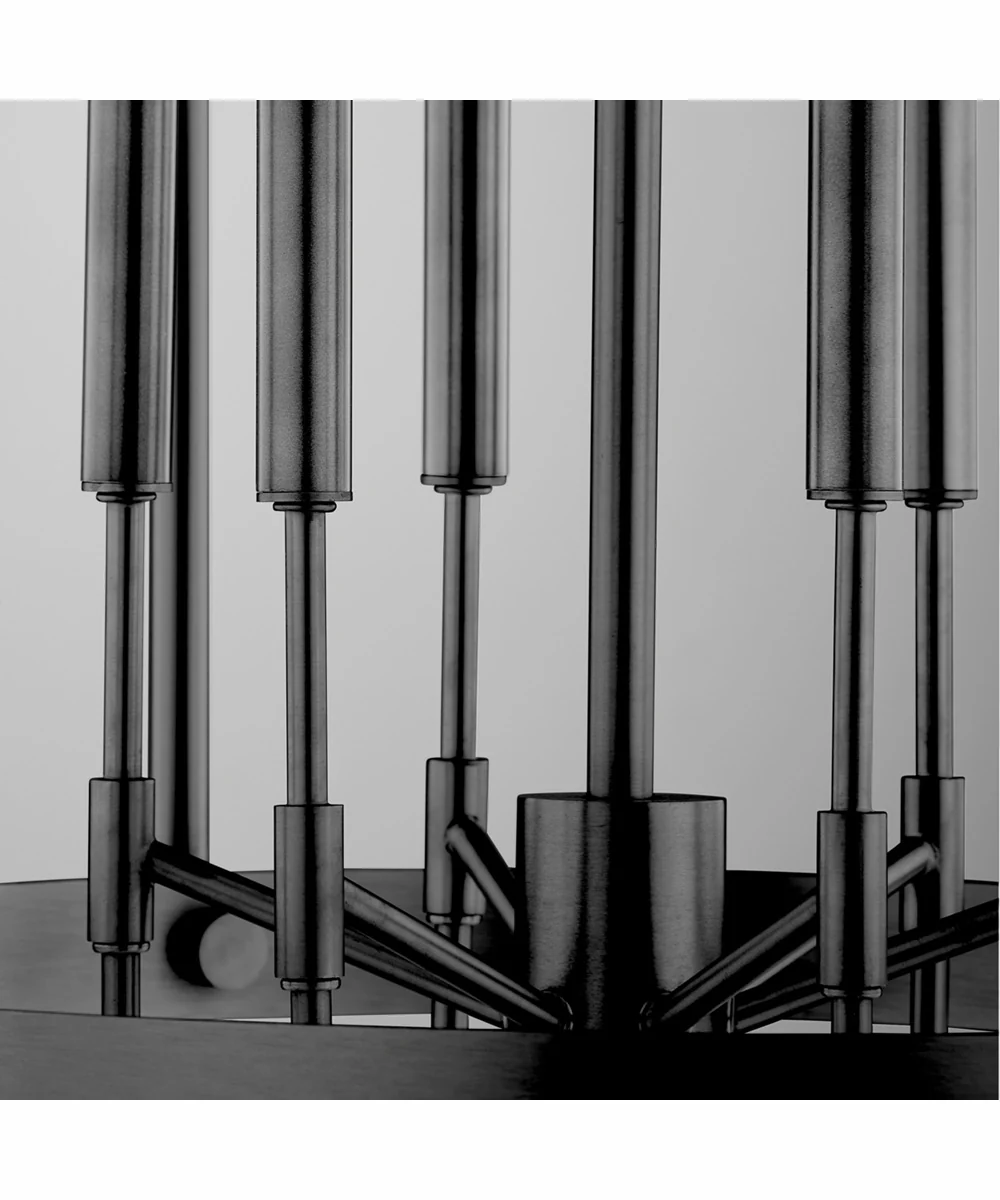 Hamilton 6-light Entry Foyer Hall Chandelier Matte Black - Image 4