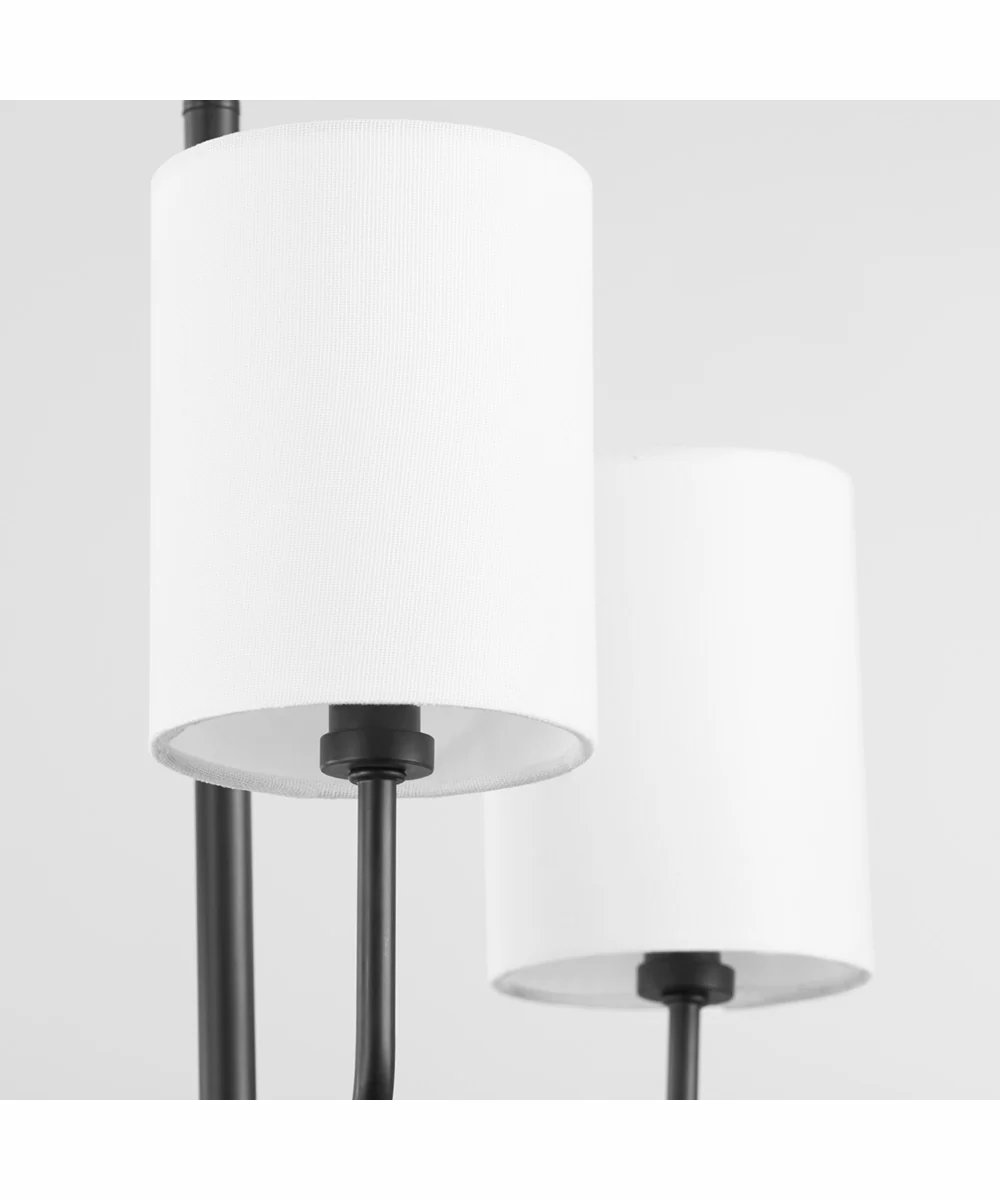 Harmony 3-light Chandelier Matte Black - Image 4