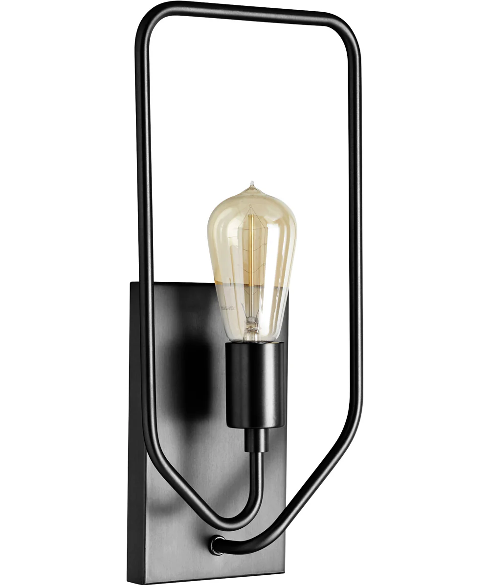 Howe 1-light Wall Mount Light Fixture Textured Black