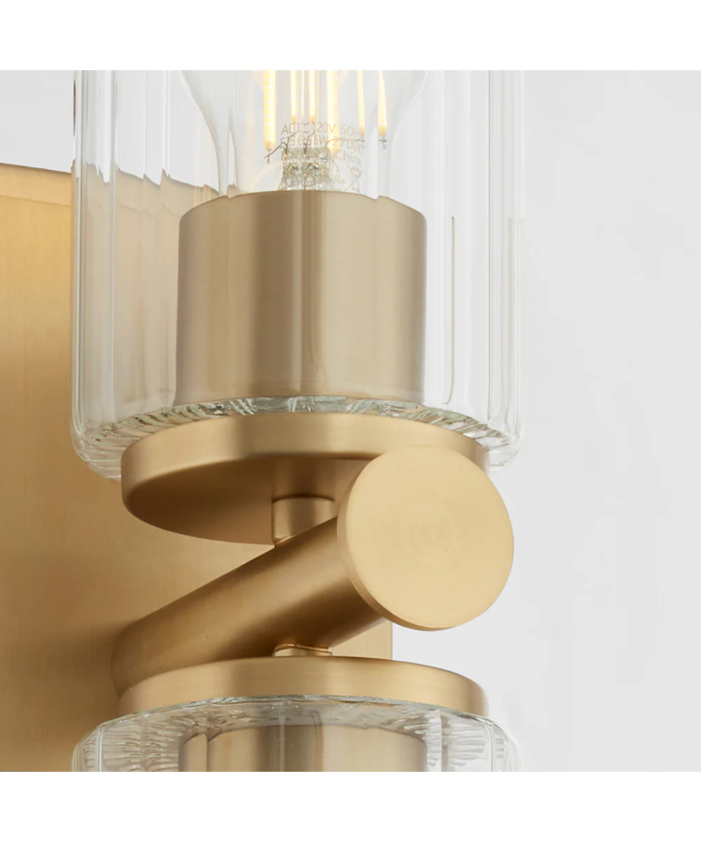 Tamara Day's Mercier 2-light Wall Mount Light Fixture Aged Brass - Image 4