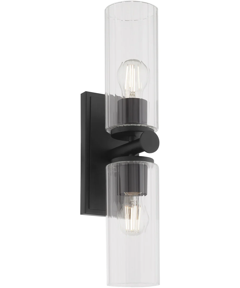 Tamara Day's Mercier 2-light Wall Mount Light Fixture Matte Black - Image 3
