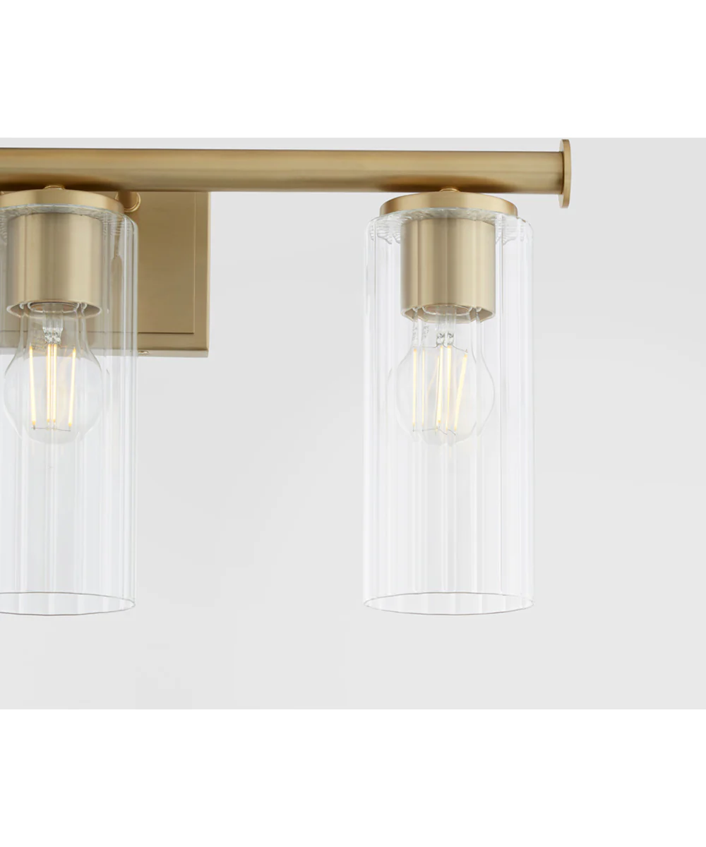 Tamara Day's Mercier 3-light Bath Vanity Light Aged Brass - Image 4