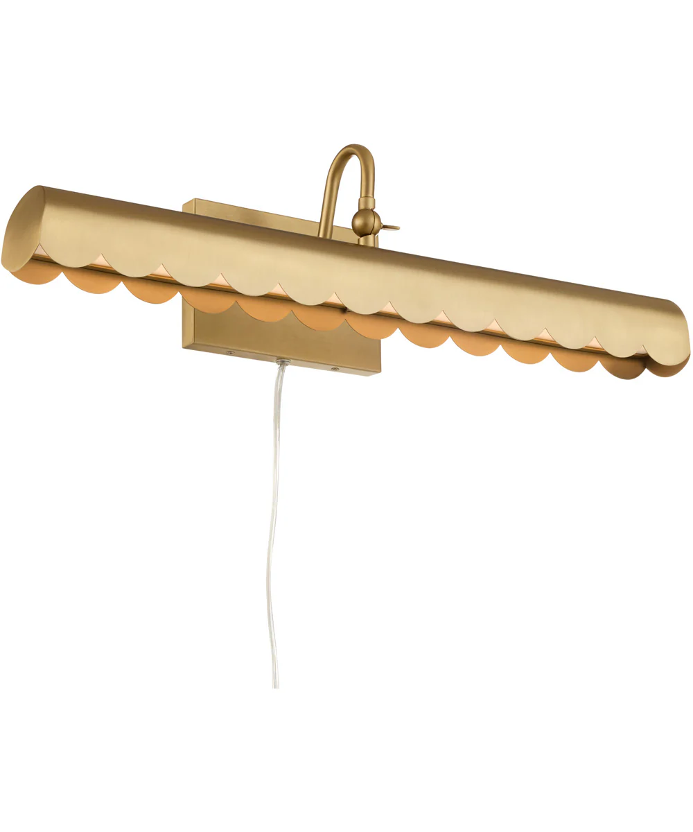 Karnes Wall Mount Light Fixture Aged Brass - Image 2