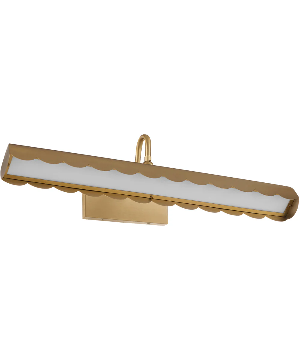 Karnes Wall Mount Light Fixture Aged Brass - Image 4