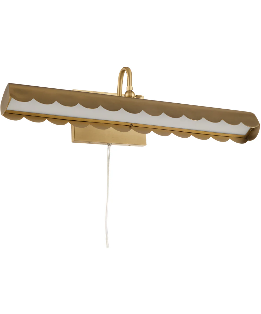 Karnes Wall Mount Light Fixture Aged Brass - Image 5
