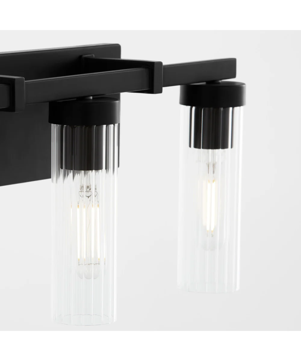 Kilbey 3-light Bath Vanity Light Matte Black - Image 4