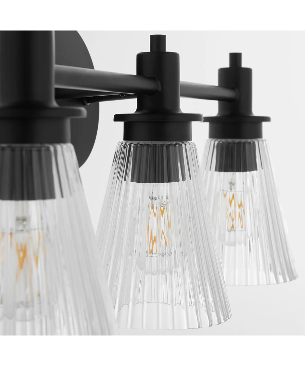 Lawton 3-light Bath Vanity Light Matte Black - Image 4