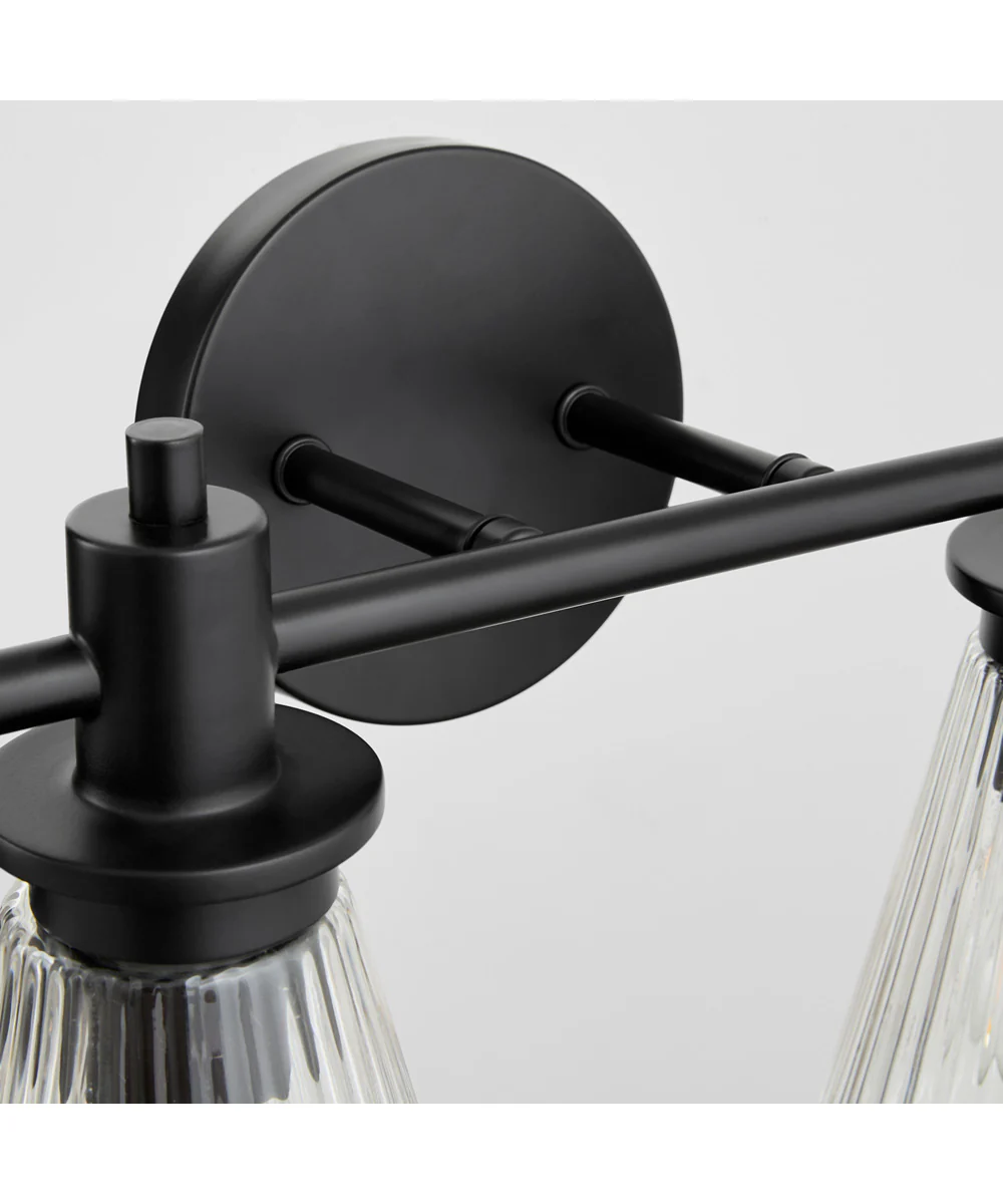 Lawton 4-light Bath Vanity Light Matte Black - Image 4
