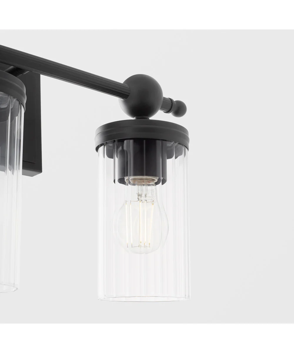 Tamara Day's Lee Boulevard 3-light Bath Vanity Light Matte Black - Image 5