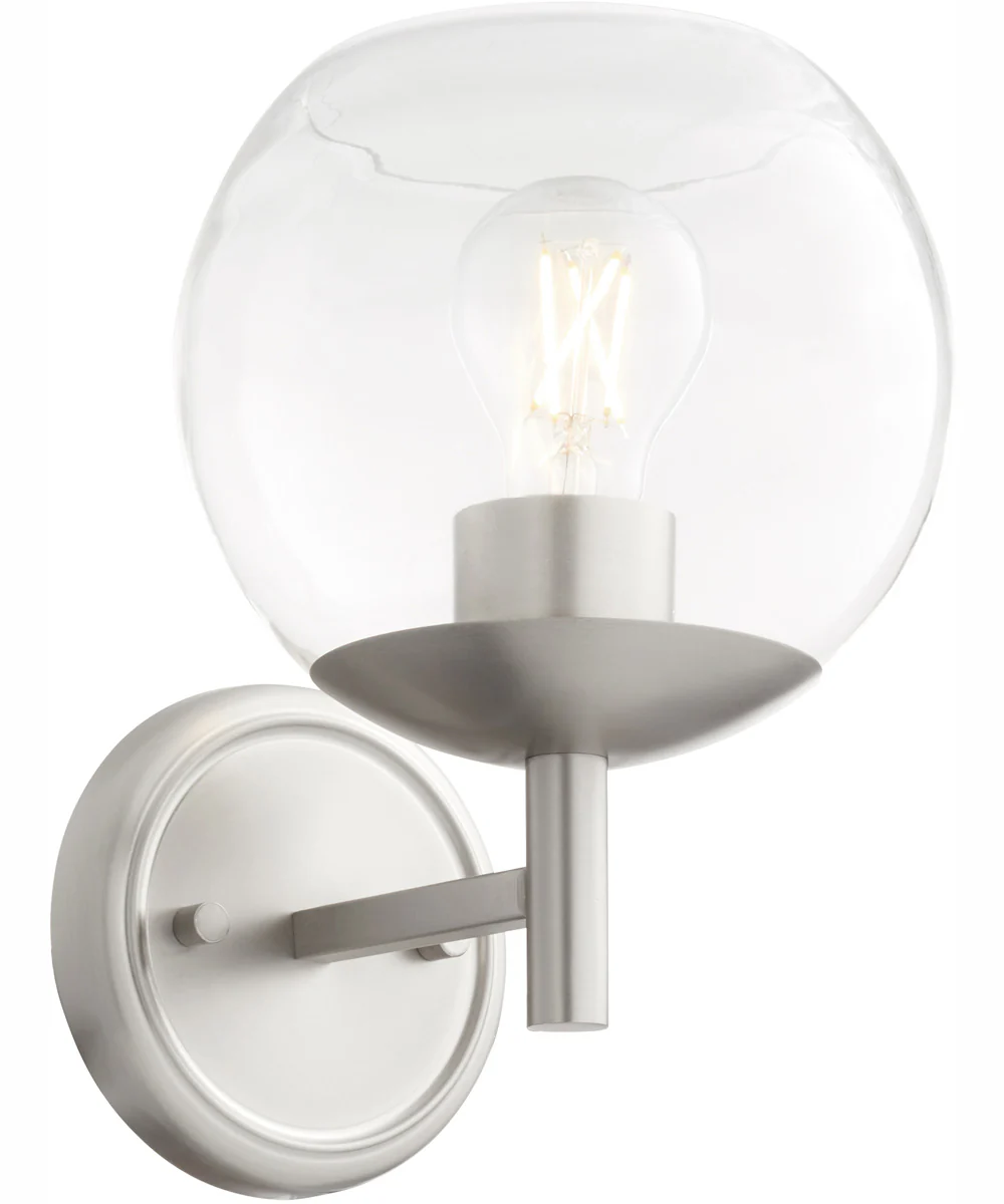 Lyon 1-light Wall Mount Light Fixture Satin Nickel - Image 2