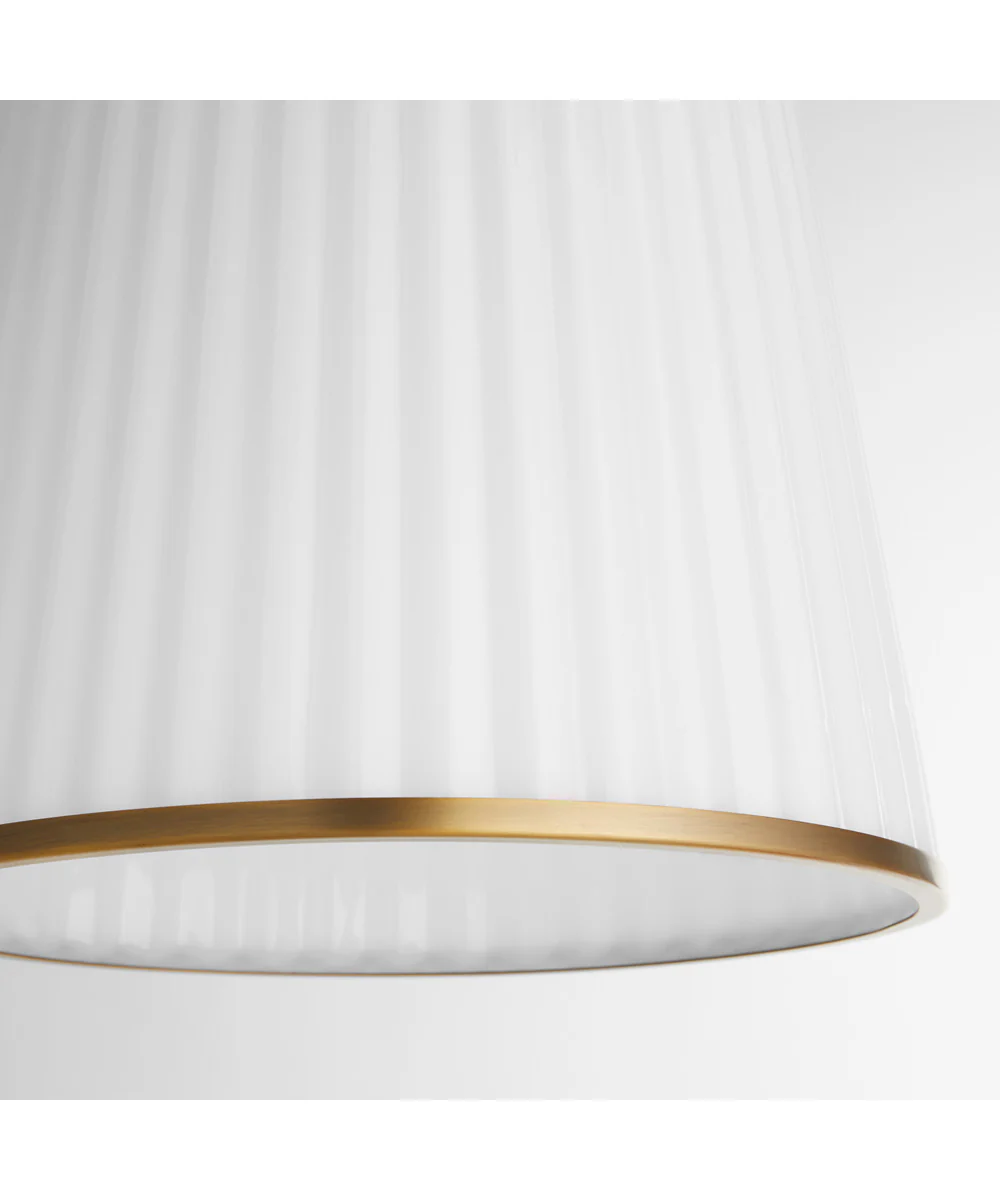 Marlon 3-light Pendant Brushed Brass - Image 3