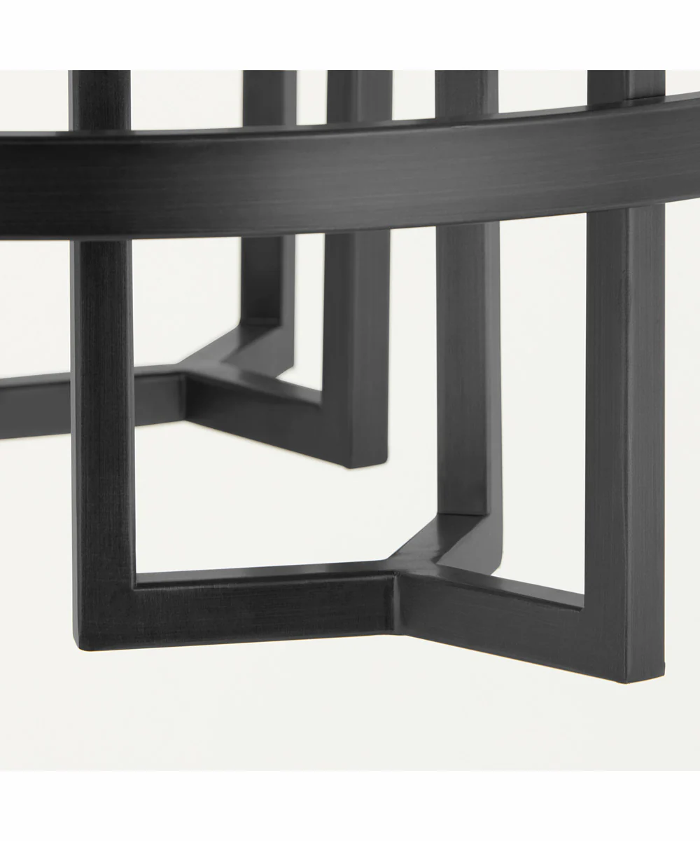 Merrick 6-light Entry Foyer Hall Chandelier Matte Black - Image 5