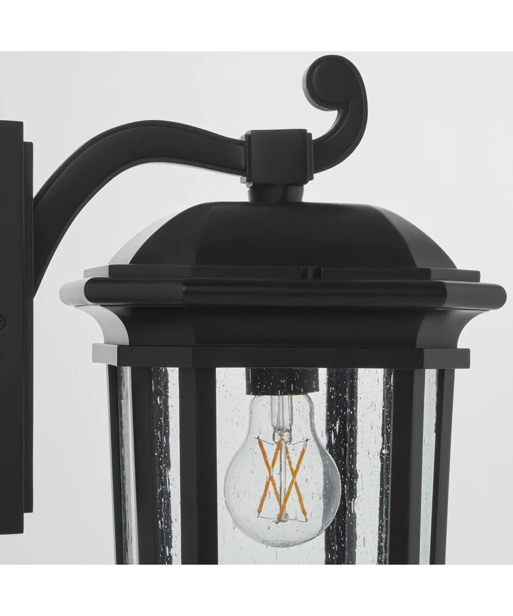 Murphy 1-light Outdoor Wall Lantern Matte Black - Image 4