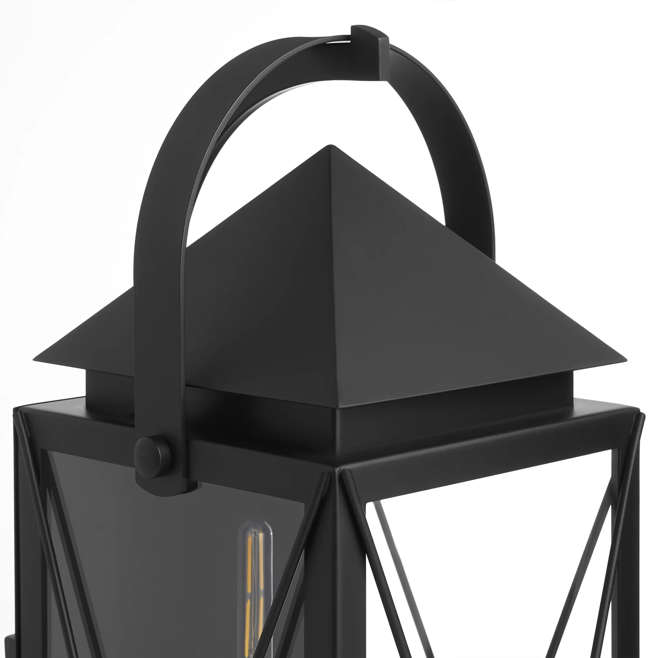 Mystic 4-light Outdoor Wall Lantern Matte Black - Image 4