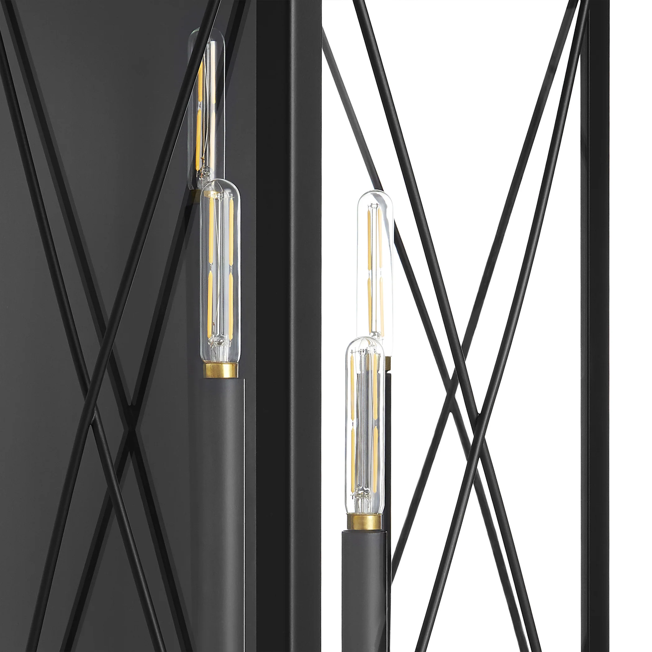 Mystic 4-light Outdoor Wall Lantern Matte Black - Image 5