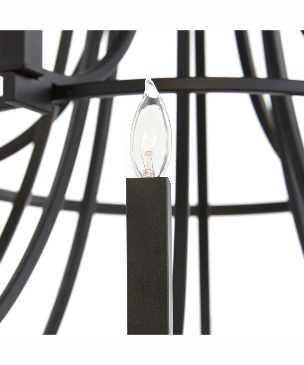 Olympus 12-light Chandelier Textured Black - Image 2