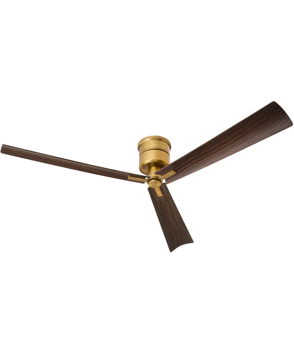 Osprey Patio Ceiling Fan Brushed Brass