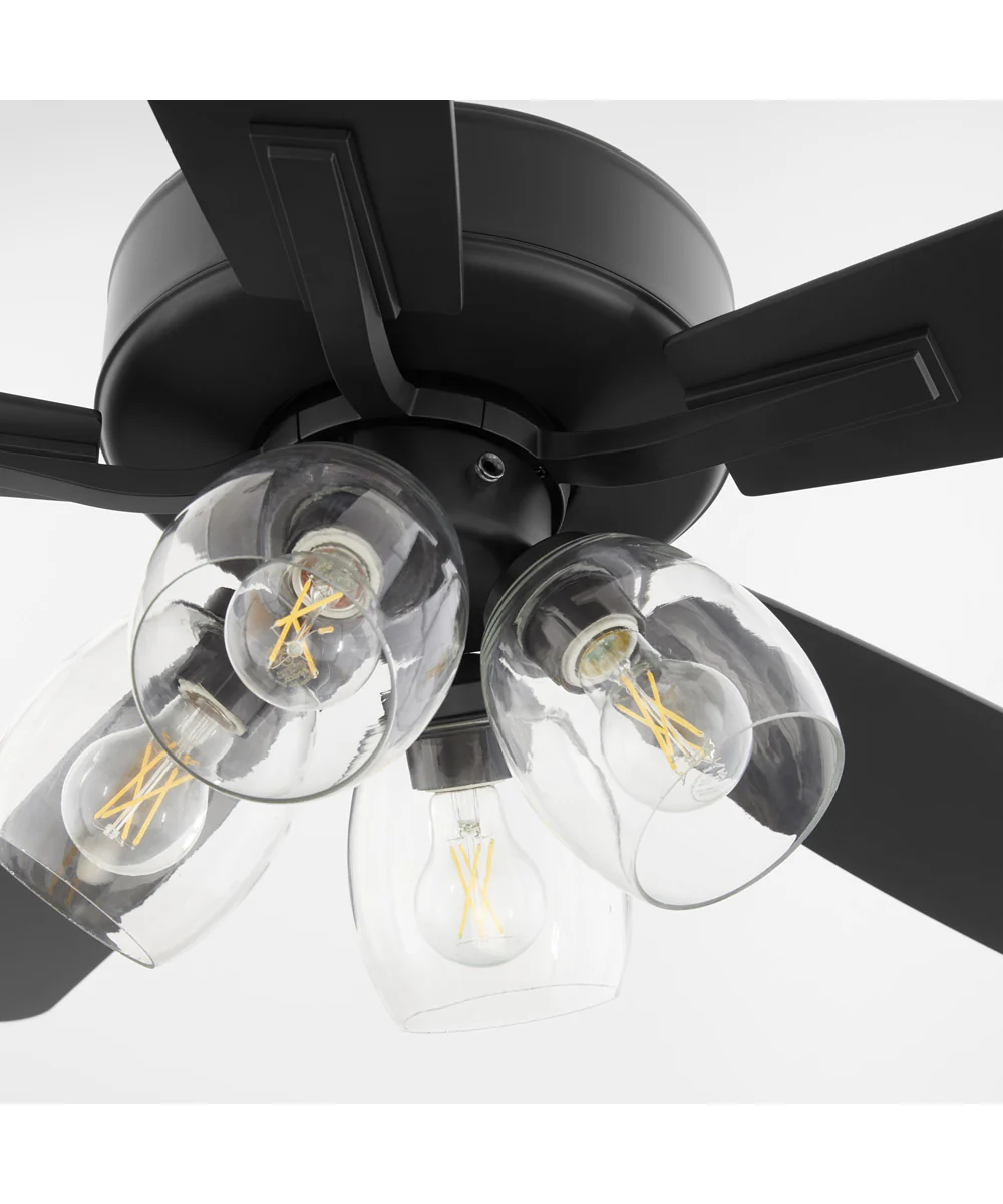 52" Ovation 4-light Ceiling Fan Matte Black - Image 6