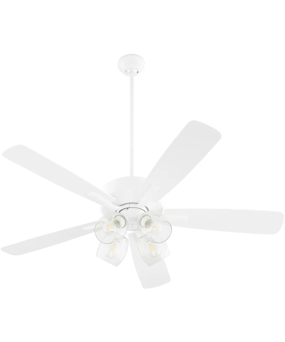 52" Ovation 4-light Ceiling Fan Studio White