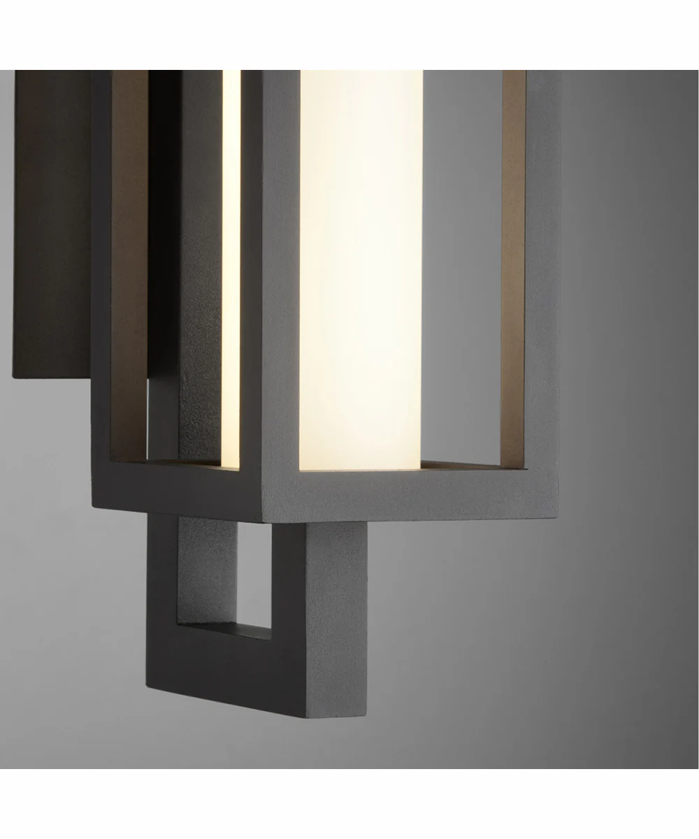 Parlor 1-light LED Wall Mount Light Fixture Textured Black - Image 3