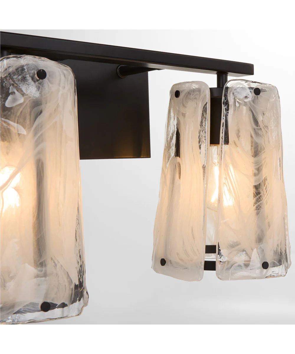 Prestige 2-light Bath Vanity Light Matte Black - Image 4