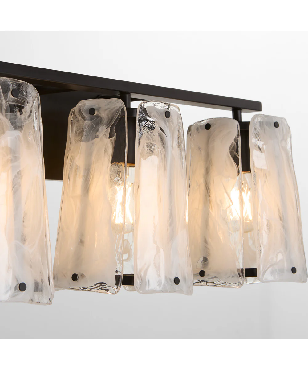 Prestige 3-light Bath Vanity Light Matte Black - Image 3