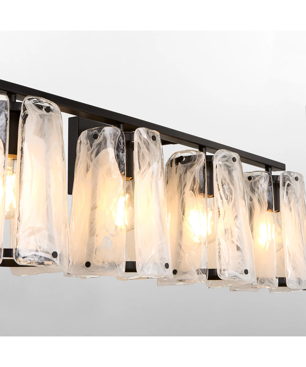 Prestige 4-light Bath Vanity Light Matte Black - Image 3
